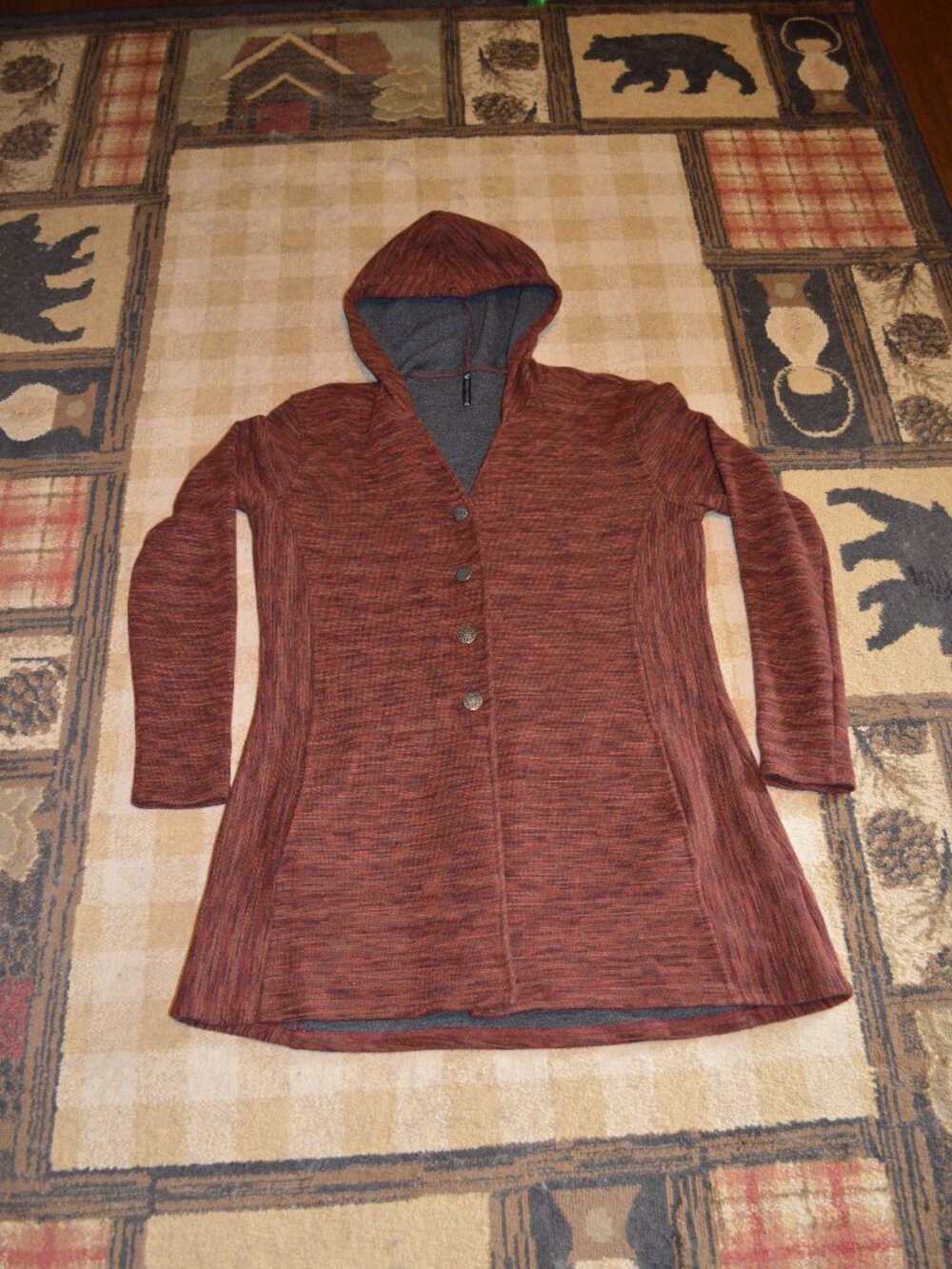 Kuhl Isla Long Hooded Sweater Women's Size XL